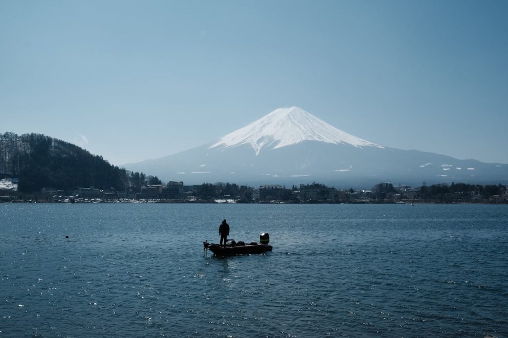 נוף להר פוג'י מהאקונה